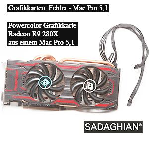Grafikreparatur eines MacPro5,1 Grafikreparatur eines MacPro5,1