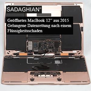MacBook 12" 2015 Wasserschaden - Datenrettung MacBook 12" 2015 Wasserschaden - Datenrettung