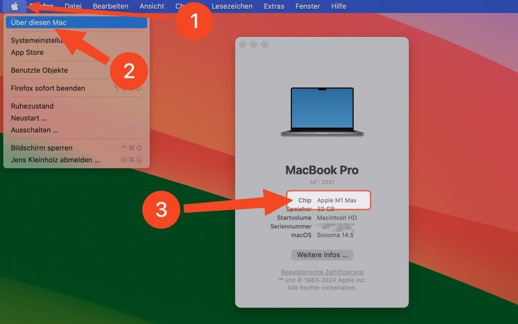 So findest du heraus, ob du einen Apple Silicon oder Intel Mac hast So findest du heraus, ob du einen Apple Silicon oder Intel Mac hast