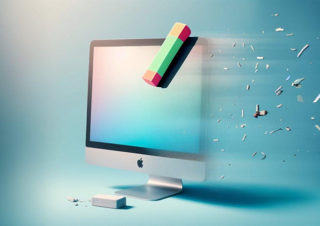 iMac wird für Verkauf oder Weitergabe zurückgesetzt