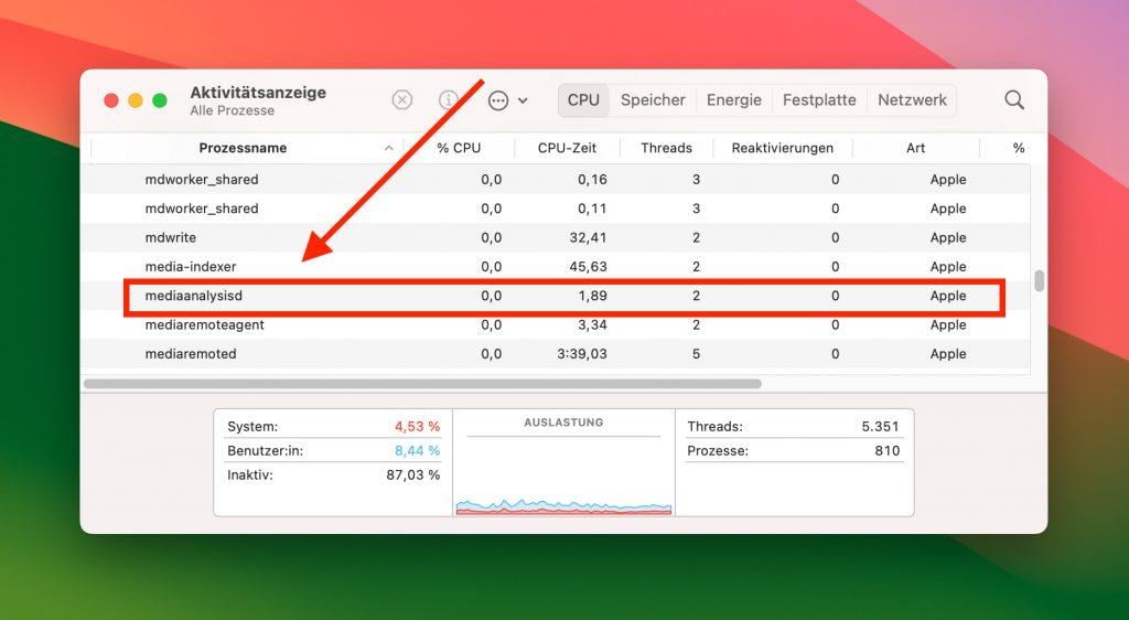 mediaanalysisd – Scannt der macOS Finder meine Fotos? mediaanalysisd – Scannt der macOS Finder meine Fotos?