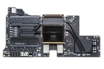 Beschädigtes iMac Pro Logicboard nach DIY-Reparaturversuch