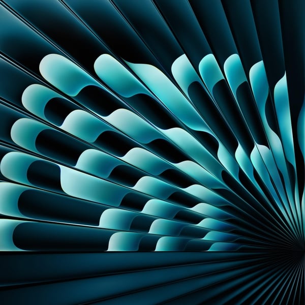 Radial Green wallpaper