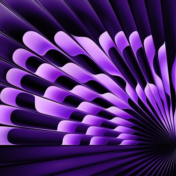 Radial Purple wallpaper