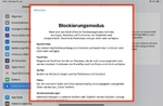 Restrictions from Lockdown Mode