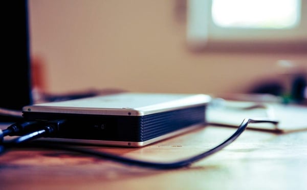 Backup einer Festplatte mit externen Speichermedien