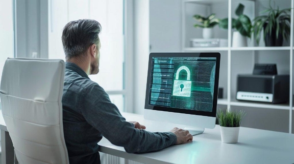 Ein Symbolbild für Computersicherheit.
