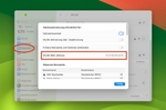 Find MAC address via System Settings → Network.
