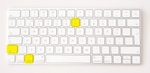 Backslash auf einer Mac Tastatur