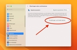 Systemeinstellungen mit der Option 'Einstellungen und Inhalte löschen'.