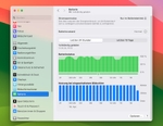 macOS battery health display in System Settings
