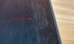 MacBook Display Streifen durch schlechtes Reinigungstuch