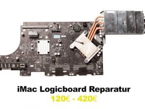 iMac Logicboard Reparatur 120 - 420