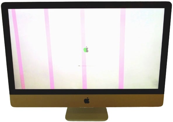 iMac Display Streifen