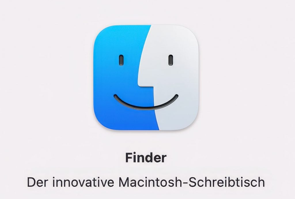 Finder am Mac